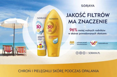 Wygraj zestaw kosmetyków do opalania z linii Soraya Sun Care 2018!