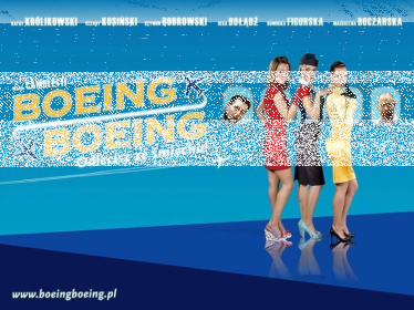 Warszawa: Wygraj podwójne zaproszenie na spektakl pt. "Boeing Boeing"