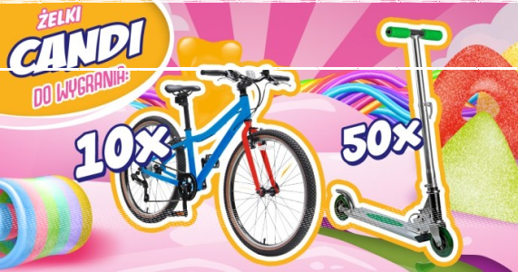 Konkurs "Candi – Ciesz się z wyprawy do krainy zabawy" Biedronka