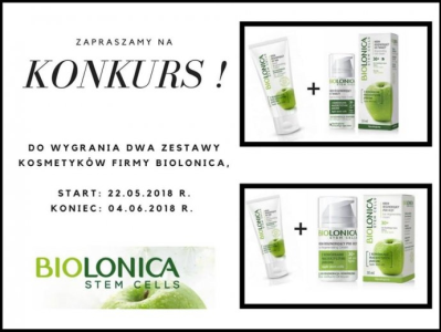 Wygraj zestaw kosmetyków firmy Biolonica