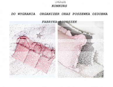 Wygraj lniany organizer oraz poszewkę z falbanką