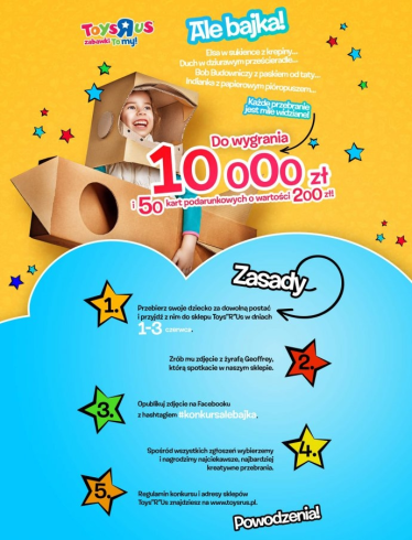 Konkurs fotograficzny "Ale bajka Toys”R”Us"