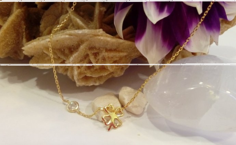 Wygraj srebrną celebrytkę pozłacaną prawdziwym złotem ze zdjęcia