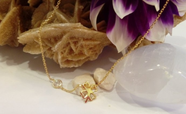 Wygraj srebrną celebrytkę pozłacaną prawdziwym złotem ze zdjęcia