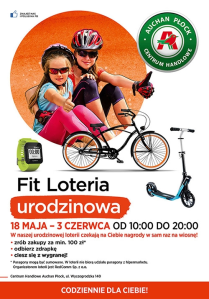 Płock: Fit Loteria urodzinowa Auchan