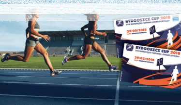 Bydgoszcz: Wygraj podwójny bilet na XVIII Europejski Festiwal Lekkoatletyczny Bydgoszcz Cup 2018! do godz. 11:00
