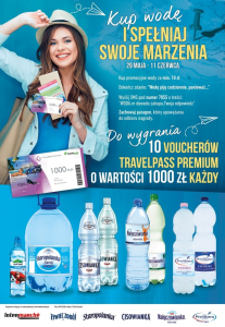 Konkurs "Kup wodę i spełniaj swoje marzenia" Intermarche