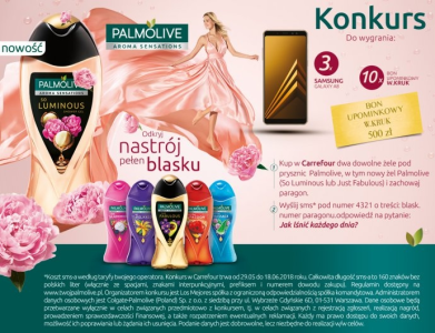 Konkurs "Odkryj nastrój pełen blasku" Carrefour