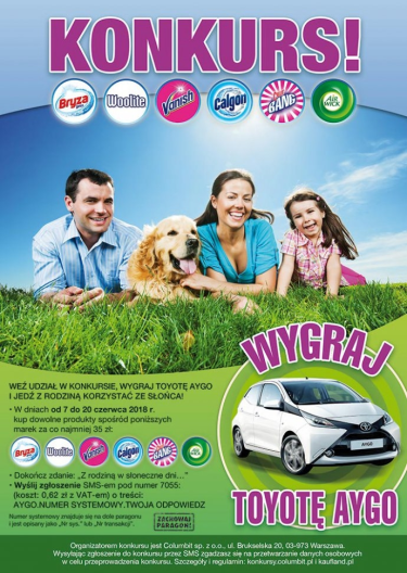 Konkurs "Jedź z rodziną korzystać ze słońca" Kaufland