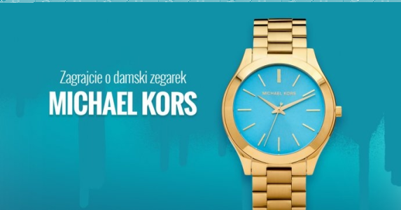 Wygraj zegarek Michael Kors Slim Runway MK3265