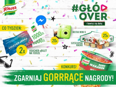 Konkurs "Knorr. Głód Over i bawisz się dalej!"