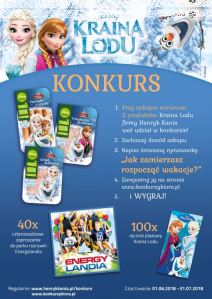 Konkurs "Początek wakacji z Disneyem i Henrykiem Kanią"