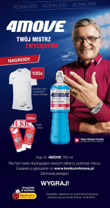 Konkurs "4MOVE - Twój Mistrz Zwycięstwa" Biedronka