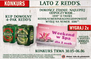 Konkurs "Lato z Redd's" Tesco, 18+