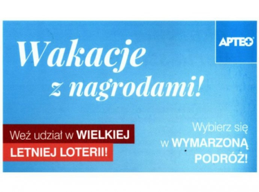 Loteria "Wakacje z nagrodami" 18+
