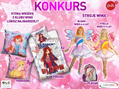 Konkurs “Klub Winx" do godz. 12:00