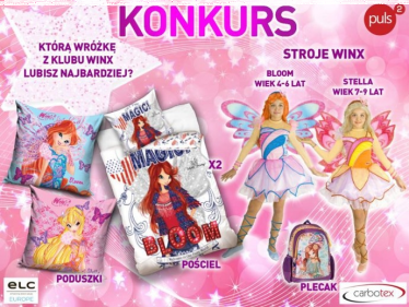 Konkurs “Klub Winx" do godz. 12:00