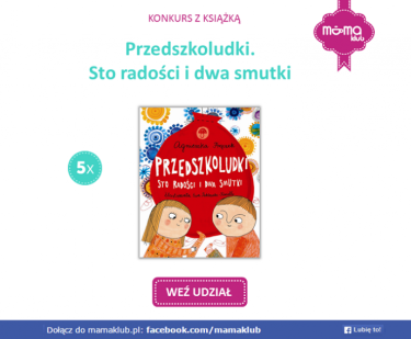 Konkurs z książką "Przedszkoludki. Sto radości i dwa smutki"