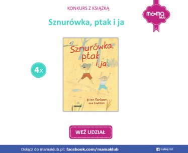 Konkurs z książką "Sznurówka, ptak i ja"