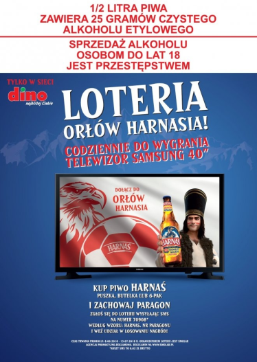 Loteria "Orły Harnasia w Dino" 18+