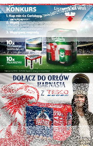 Mistrzowski konkurs Carlsberg w Tesco, 18+