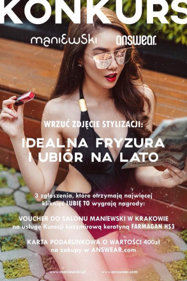 Konkurs fotograficzny " Twoja letnia stylizacja" do godz. 12:00