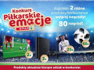 Konkurs "Piłkarskie Emocja Spar"