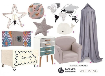 Wygraj mebelki i akcesoria do pokoju dziecięcego