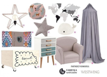 Wygraj mebelki i akcesoria do pokoju dziecięcego