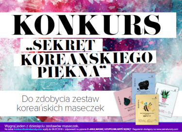 Konkurs "Sekret Koreańskiego Piękna"