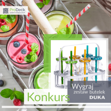 Wygraj zestaw stylowych szklanek z ProDeck!