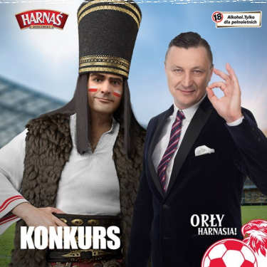 Konkurs "Harnaś – co znaczy być najlepszym kibicem" 18+