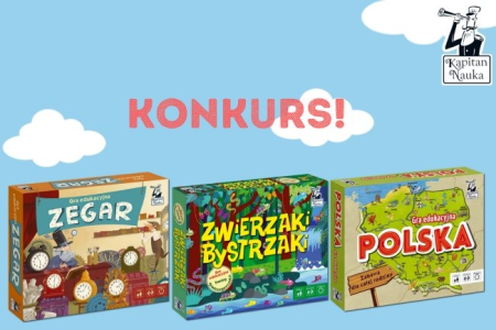 Konkurs z grami od Kapitana Nauki