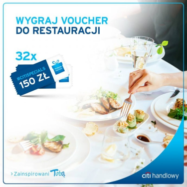 Konkurs "Zgarnij smaczne rabaty Citi Specials!"