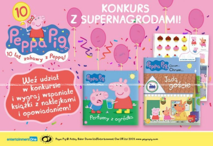 Konkurs dla fanów "Świnka Peppa"