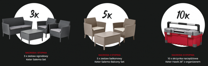 Konkurs "KETER Twój niezawodny pomocnik" Bricomarche