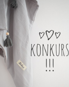 Wygraj muślinowy kocyk