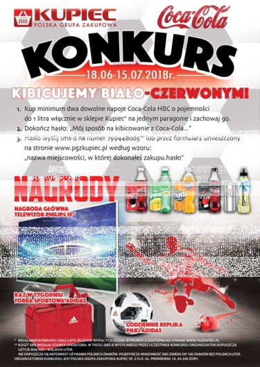 Konkurs "Kibicujemy biało-czerwonym" Kupiec