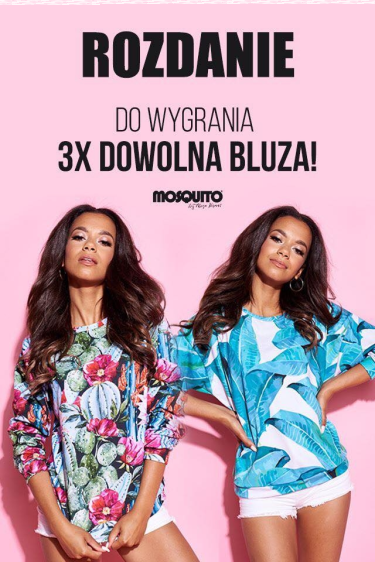 Wygraj bluzę od Mosquito