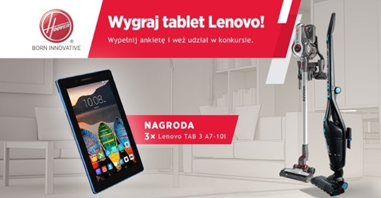 Konkurs "Odkurzacze Pionowe Hoover"