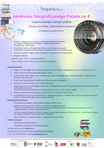 Konkurs fotograficzny "Polska na 6"