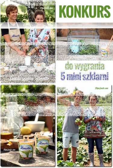 Konkurs "Co w polu to na talerzu Almette z ogórkiem i ziołami"