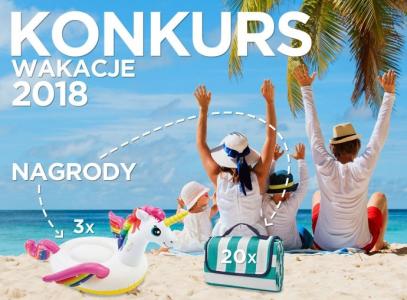 Konkurs plastyczny "Wakacje 2018"