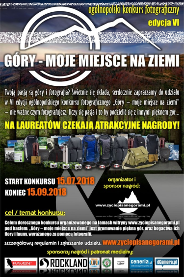 Konkurs "Góry – moje miejsce na ziemi"