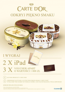 Konkurs "Odkryj piękno smaku Carte d'Or"
