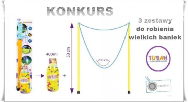 Wygraj 1 z 3 zestawów do robienia wielkich baniek