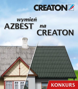 Konkurs "Wymień Azbest na Creaton 2018"