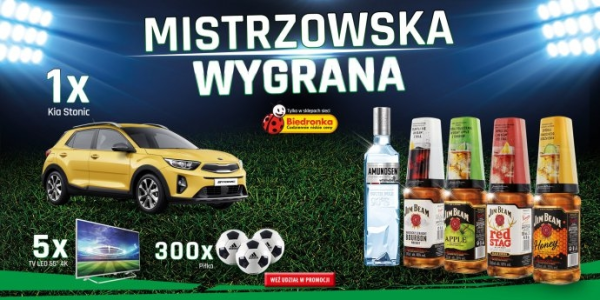 Konkurs "Mistrzowska wygrana" Biedronka, 18+