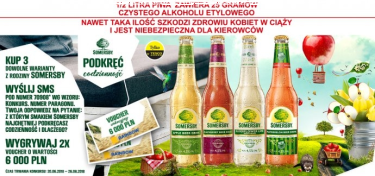 Konkurs "Podkręć codzienność z Somersby w Tesco" 18+