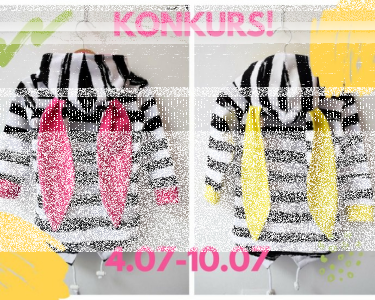 Wygraj pasiastą bluzę z uszkami